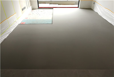 临安球盟会郡楠府项目-自流平地坪石膏